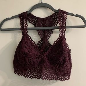 Aerie Maroon Bralette